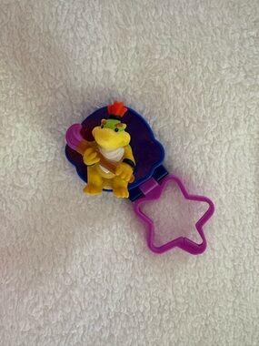 Super Mario Galaxy McDonalds Collectible Happy Meal Toy Keychain Bowser Jr New